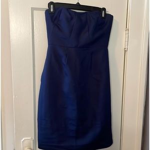 Size 6p J Crew navy sleeveless dress with pockets